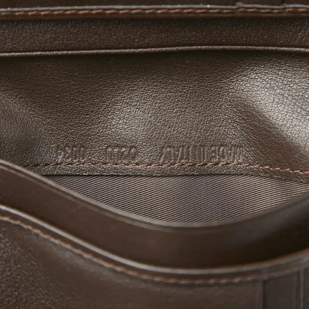 Dior Trotter Leather Saddle Bifold Wallet Multicolor